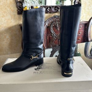 Auc Burberry "Yorkley" Riding Boots IT 40